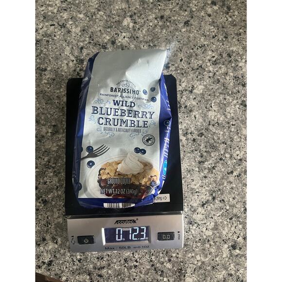 Barissimo Wild Blueberry Crumble Honey Lavender Ground Coffee 12oz 340g NEW - Picture 6 of 7